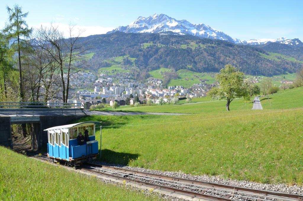 Hotel Sonnenberg Kriens ภายนอก รูปภาพ