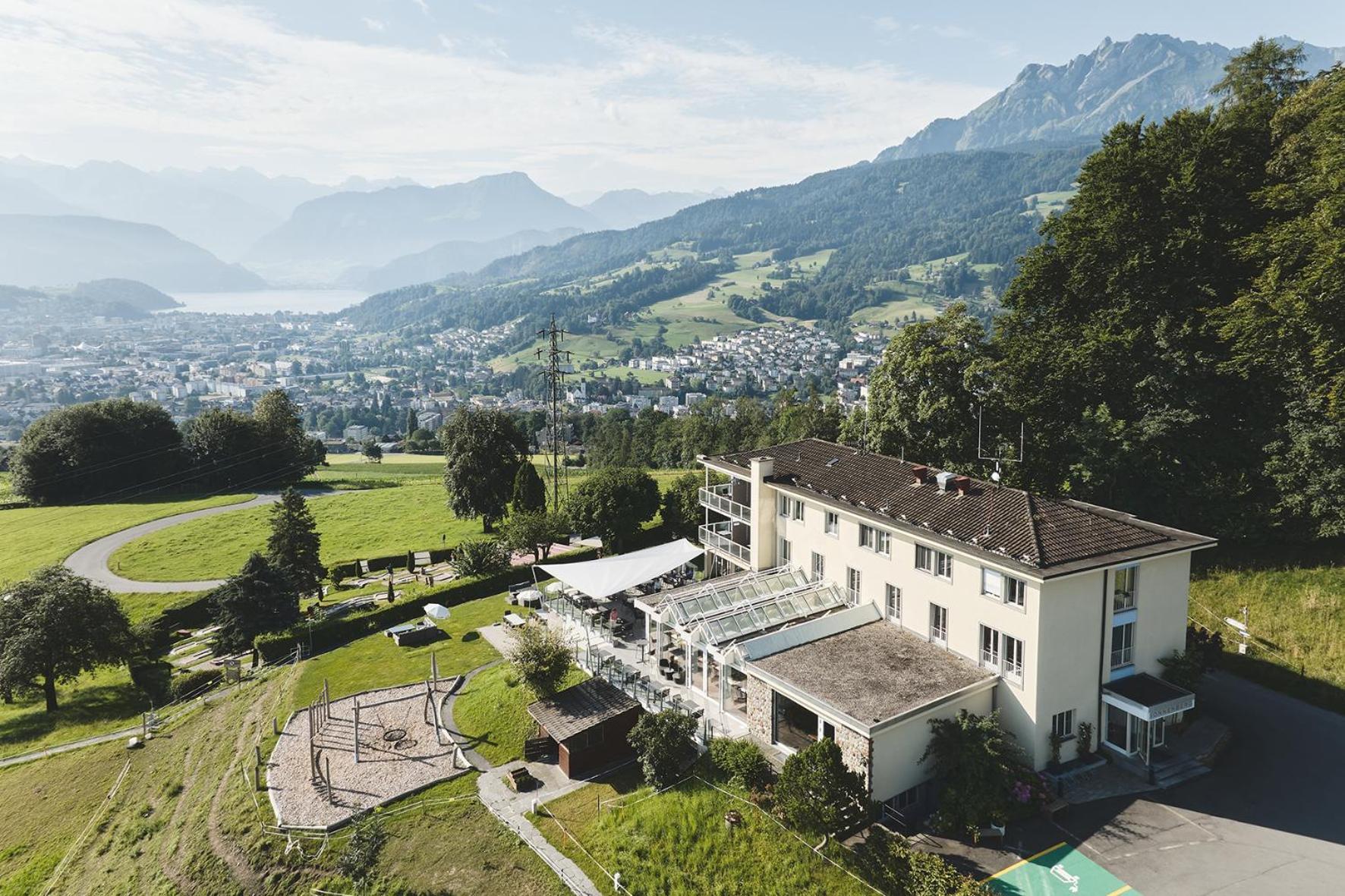 Hotel Sonnenberg Kriens ภายนอก รูปภาพ